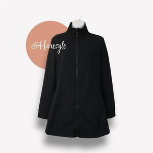 PRANA long black athletic jacket small